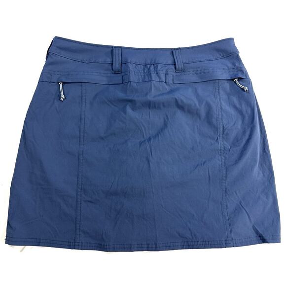 World Wide Sportsman Women’s Size 10 Blue Nylon Spandex Skort Activewear - Picture 7 of 7
